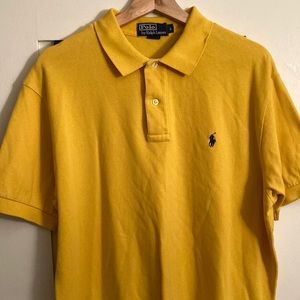 Large Ralph Lauren Polo in Yellow/Gold